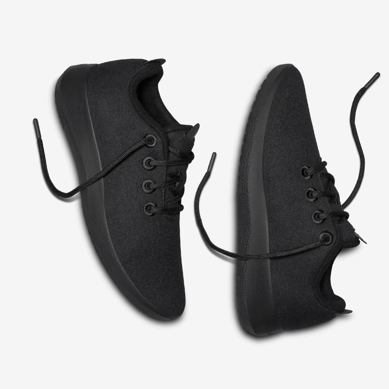 Women's Wool Runner Mizzles - True Black ID=0PSAeczZ