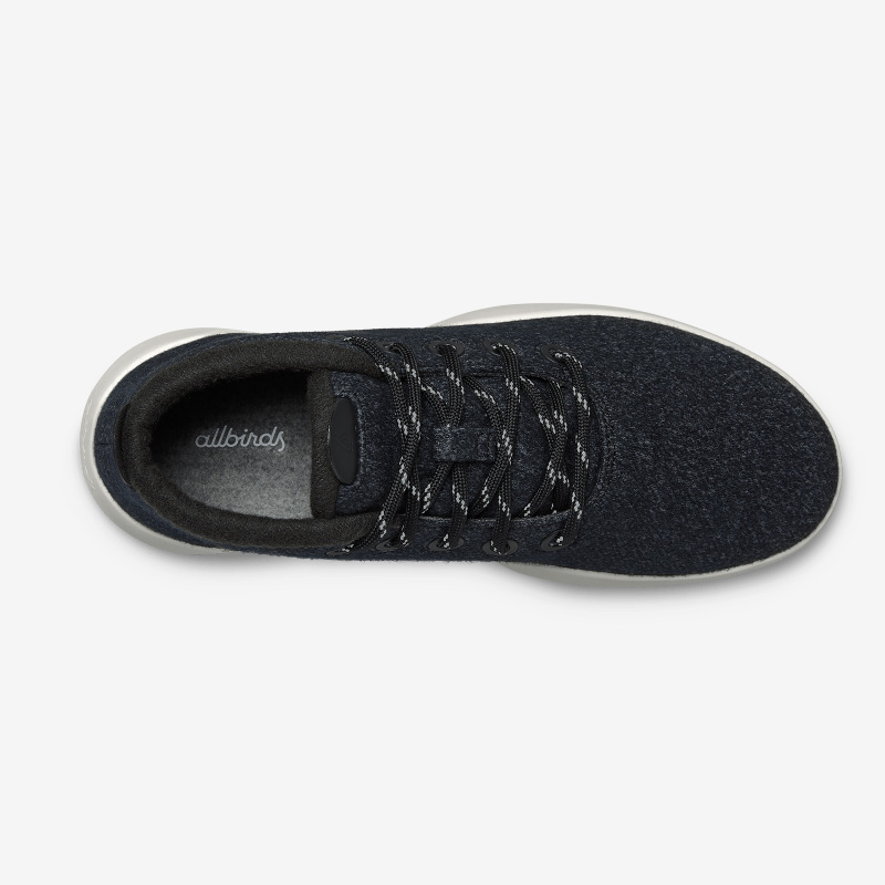 Men's Wool Runner-up Mizzles - Natural Black ID=8cF4209K