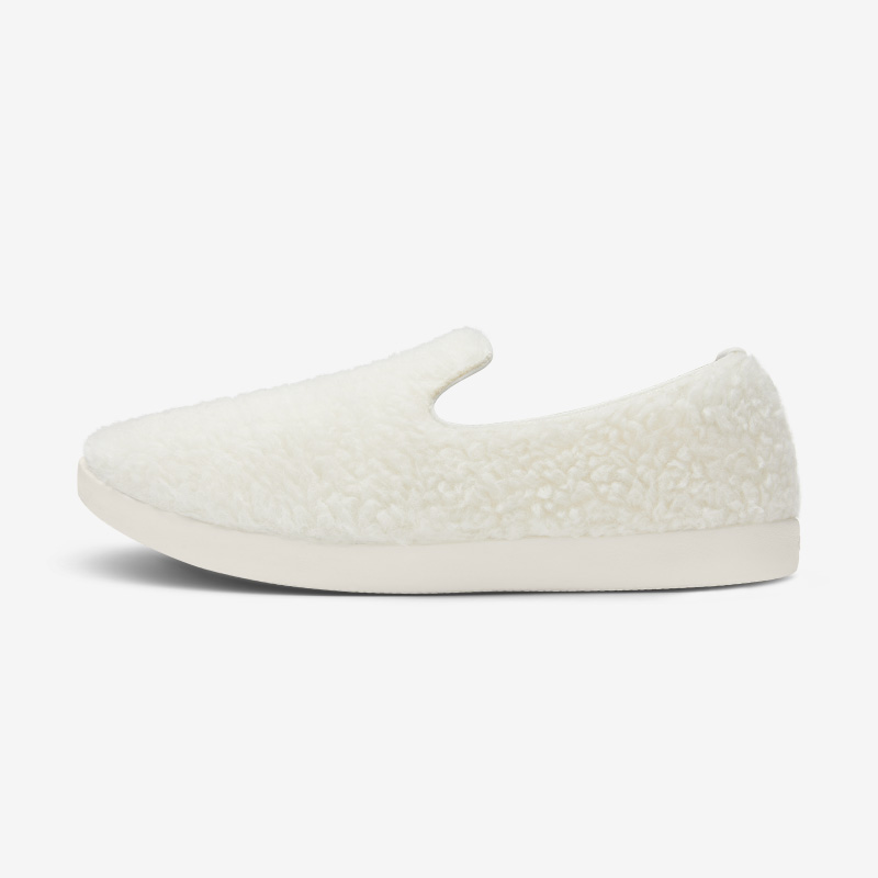 Smallbirds Wool Loungers - Big Kids - Natural White Fluffs ID=CWgtZDBH