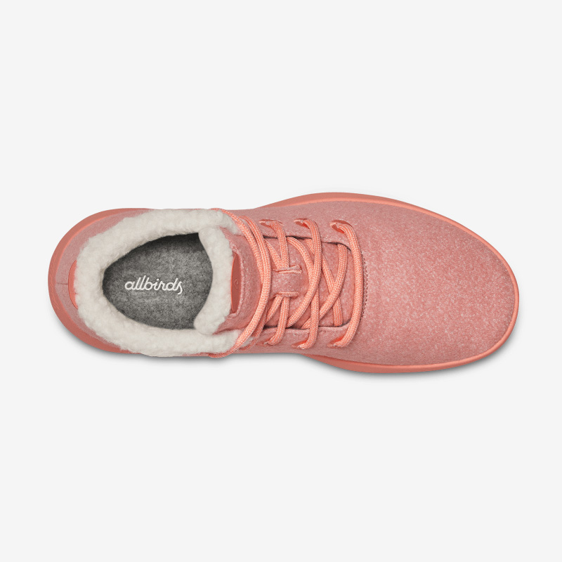 Men's Wool Runner-up Mizzle Fluffs - Calm Coral ID=DmJEOPN0
