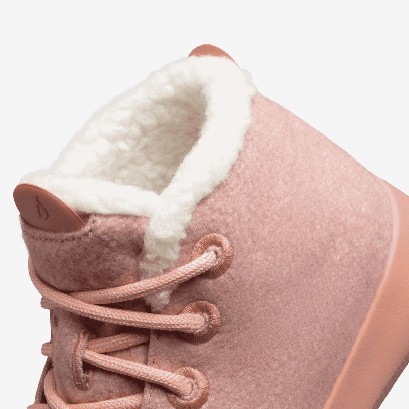 Men's Wool Runner-up Mizzle Fluffs - Calm Coral ID=DmJEOPN0
