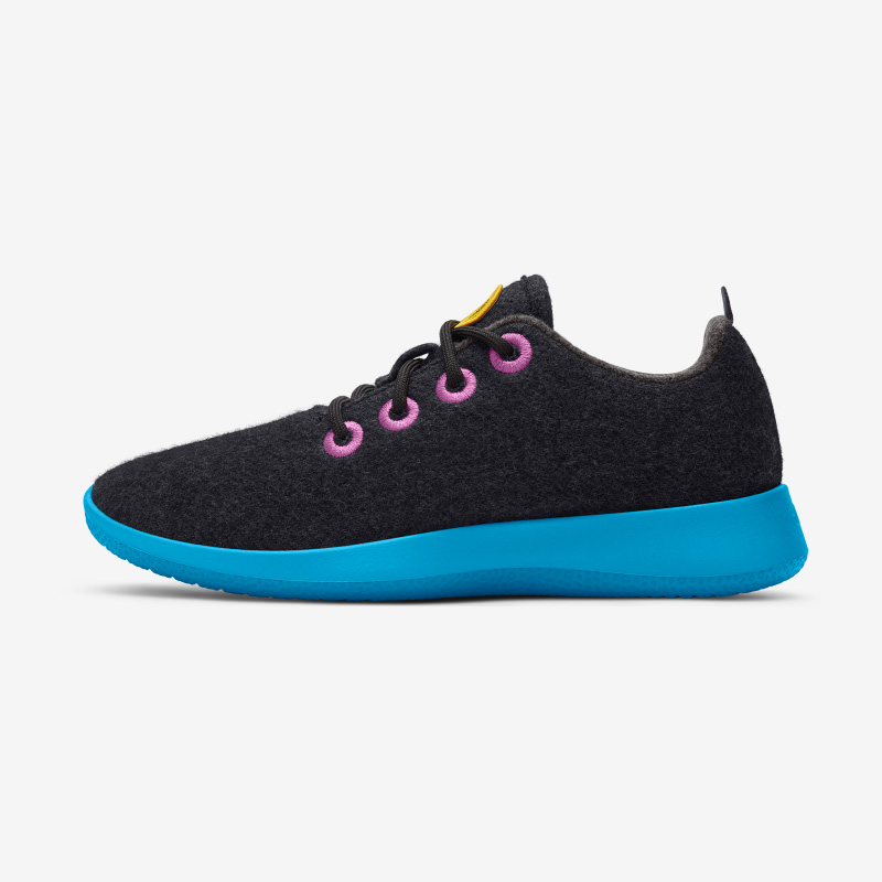 Smallbirds Wool Runners - Big Kids - Natural Black ID=FL5yCkVF