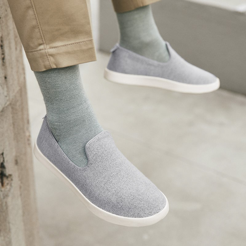 Men's Wool Loungers - Dapple Grey ID=G9OZ9Hzk