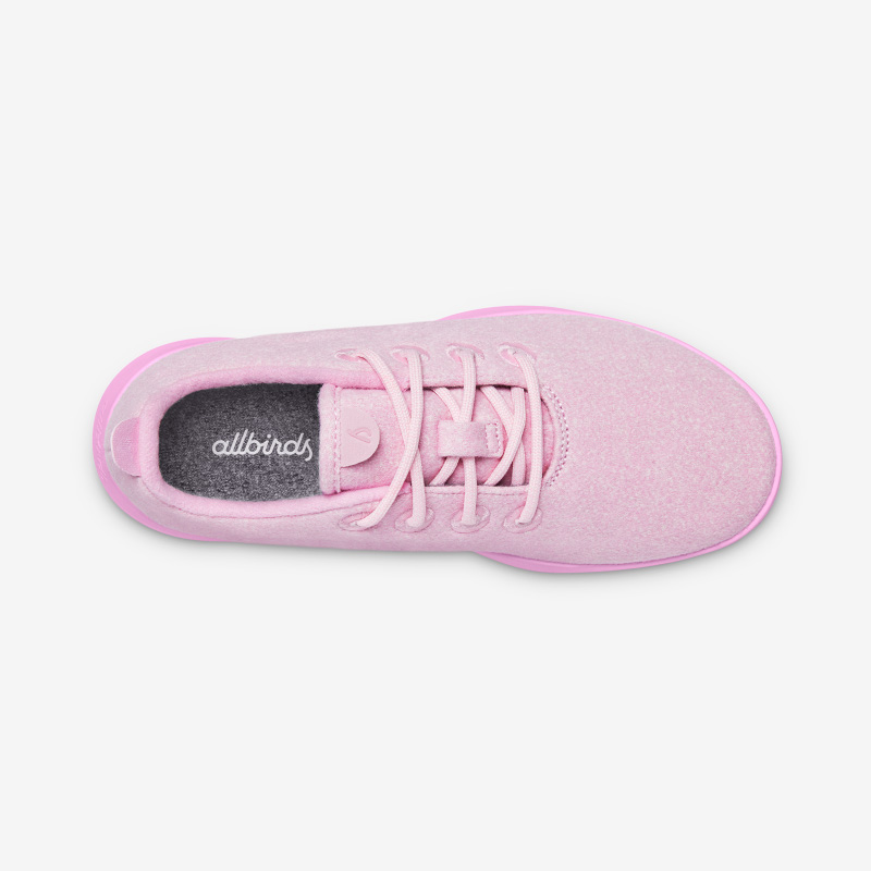 Smallbirds Wool Runners - Big Kids - Buoyant Pink ID=Gi75BMQK