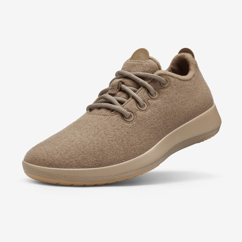 Men's Wool Runner Mizzles - Hazy Beige ID=HA1aYiAN