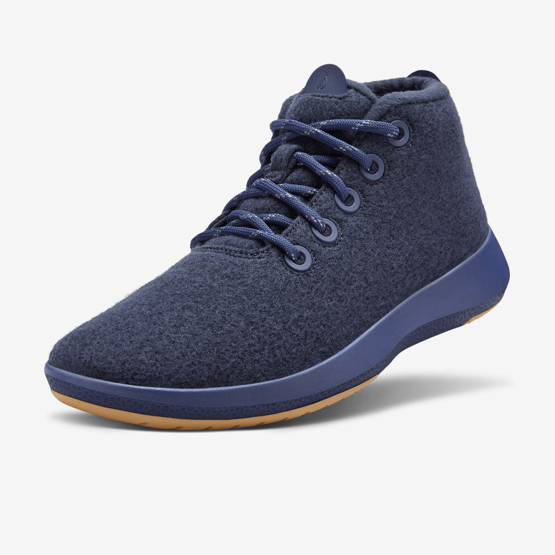 Men's Wool Runner-up Mizzles - Hazy Indigo ID=HTj9rbLL