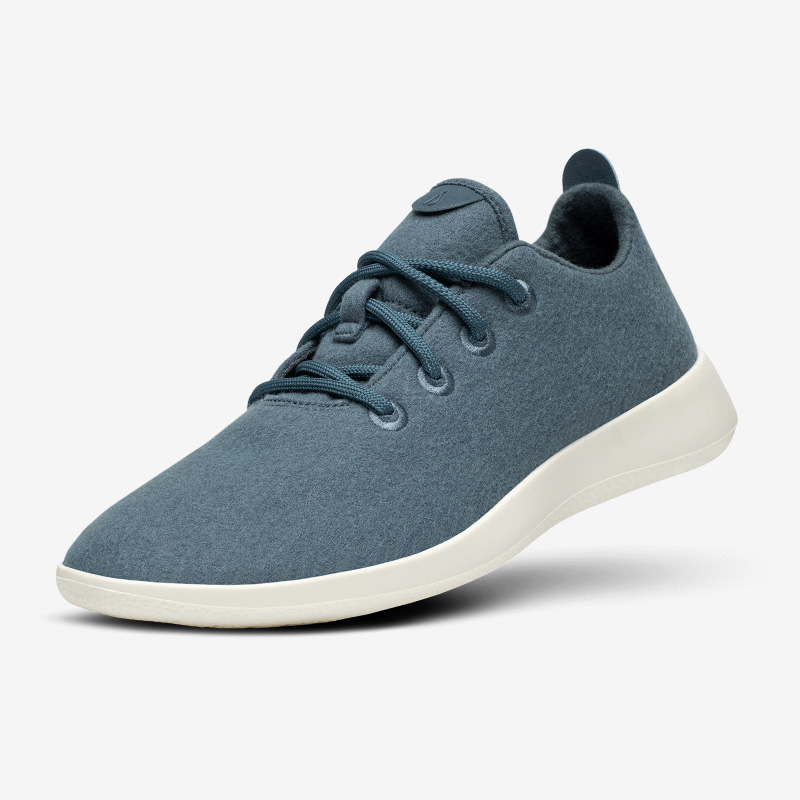 Men's Wool Runners - Calm Teal ID=NIGinefu