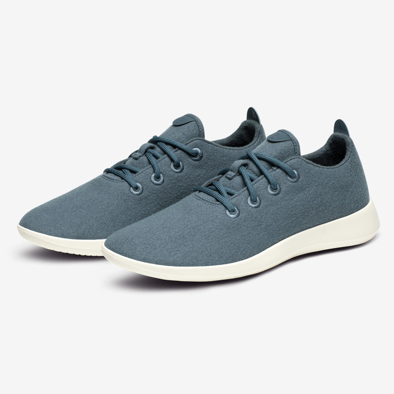 Men's Wool Runners - Calm Teal ID=NIGinefu