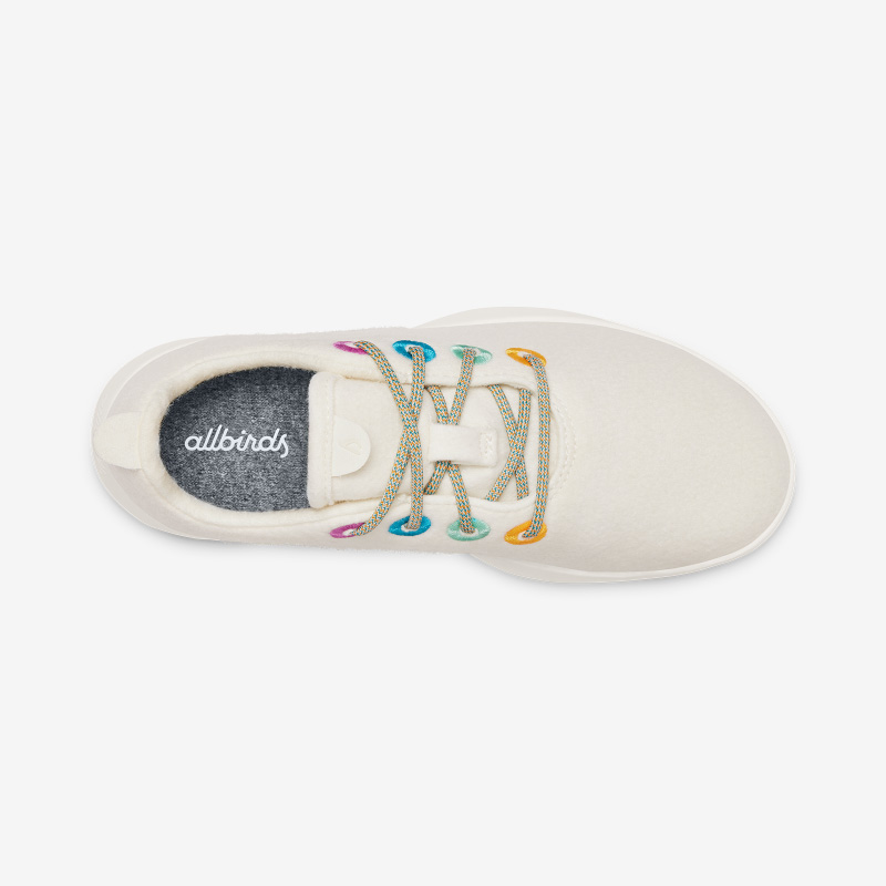 Smallbirds Wool Runners - Big Kids - Natural White ID=PBnt2s4b