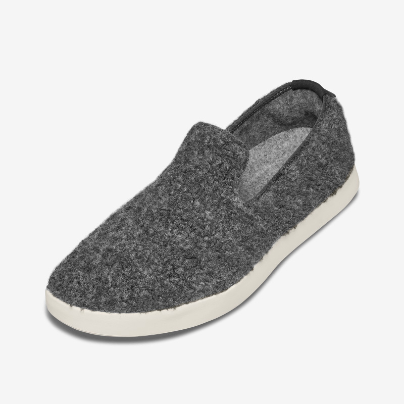 Women's Wool Lounger Fluffs - Natural Grey ID=RREfE3dy