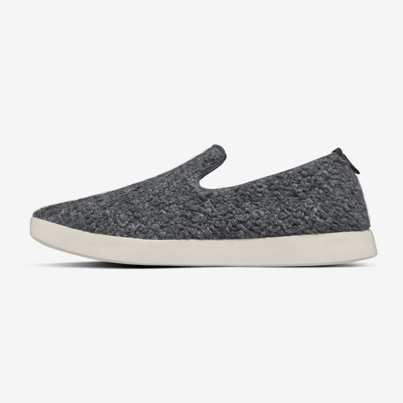 Women's Wool Lounger Fluffs - Natural Grey ID=RREfE3dy