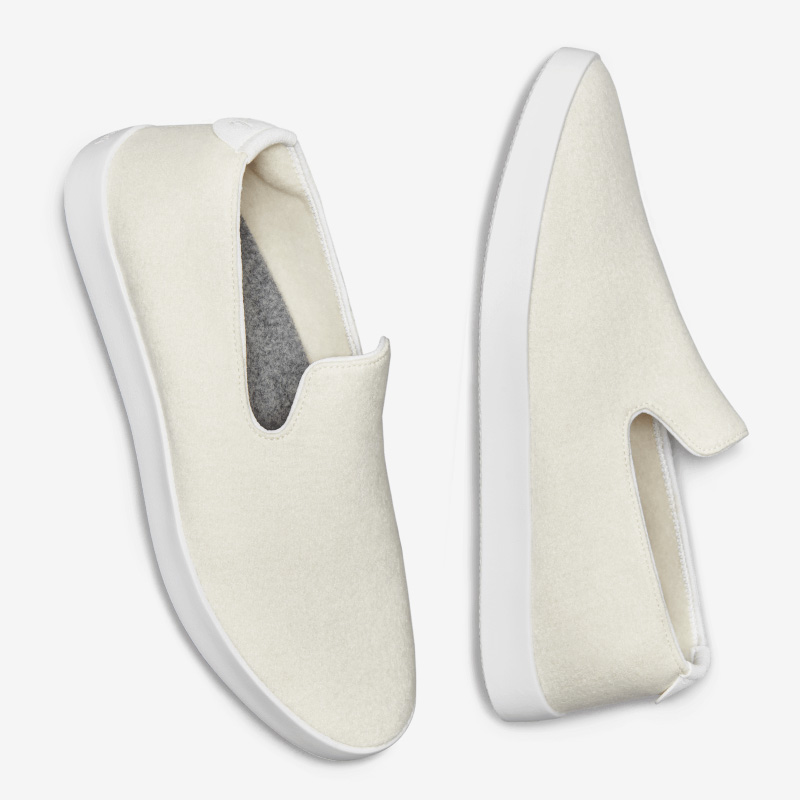 Women's Wool Loungers - Natural White ID=V64vzO1a