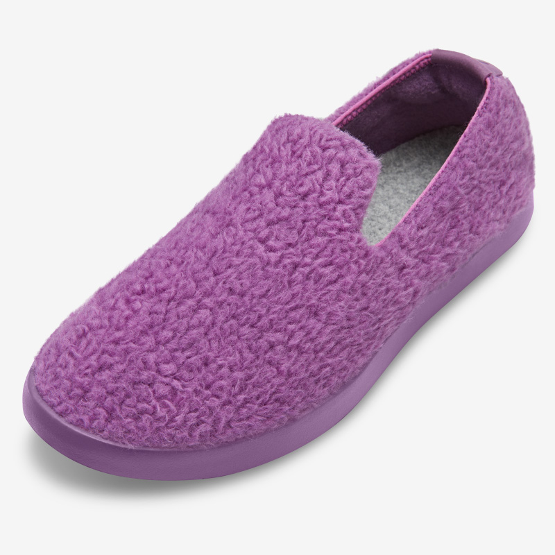 Women's Wool Lounger Fluffs - Lux Purple ID=cJGVcrOw