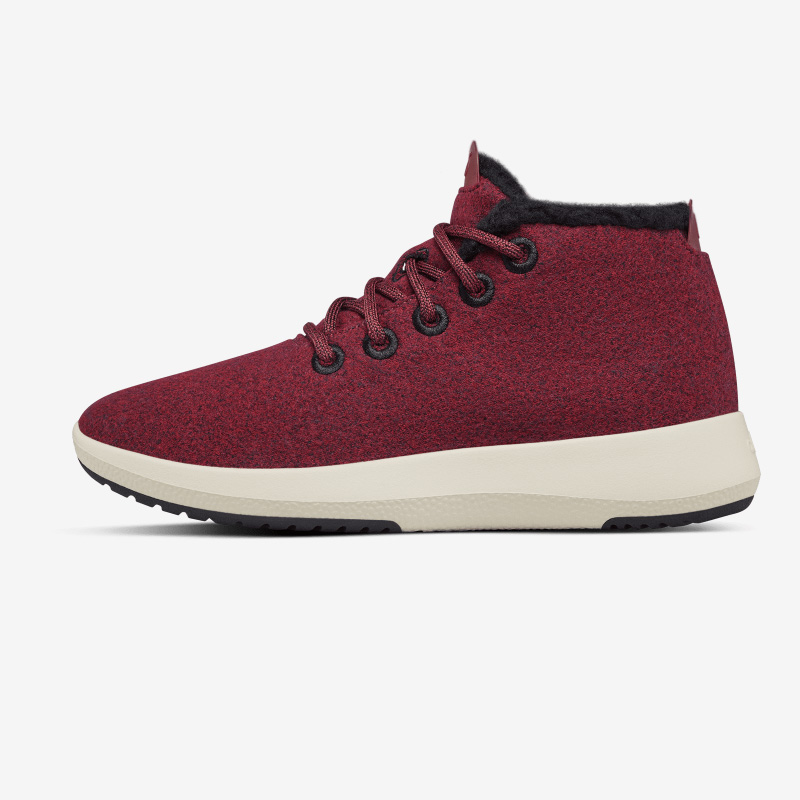 Men's Wool Runner-up Mizzle Fluffs - Thrive Crimson ID=ej0z0UQG