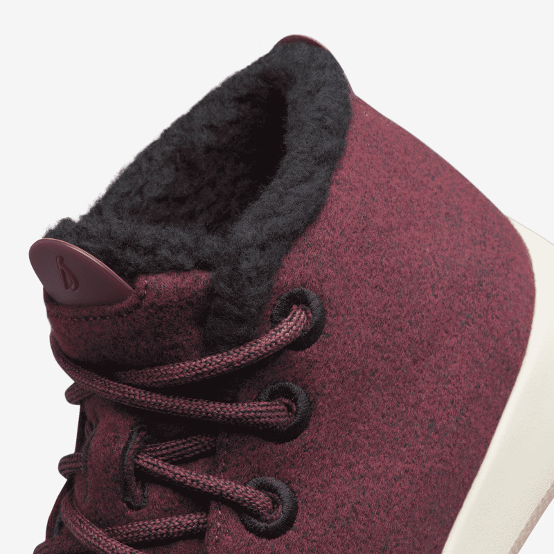 Men's Wool Runner-up Mizzle Fluffs - Thrive Crimson ID=ej0z0UQG