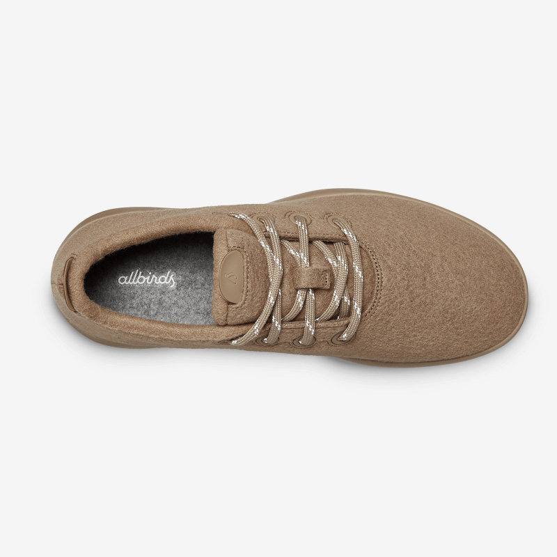 Men's Wool Runner Mizzles - Hazy Beige ID=gZtc8ZxU - Click Image to Close