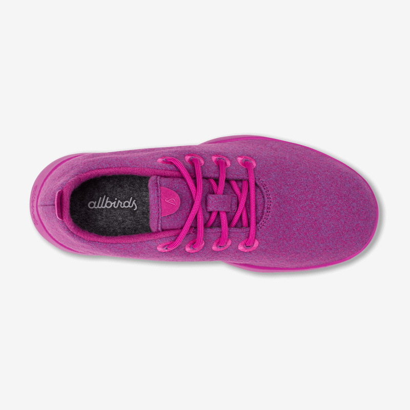 Smallbirds Wool Runners - Big Kids - Bloom Pink ID=iGmNVtJo