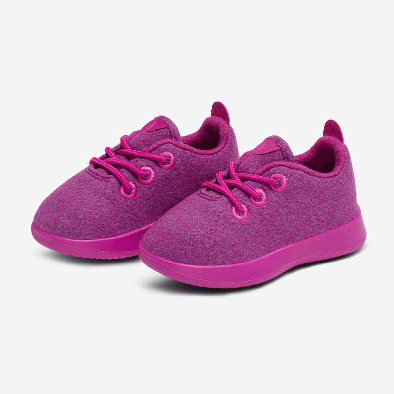 Smallbirds Wool Runners - Little Kids - Bloom Pink ID=iodNw4Tv