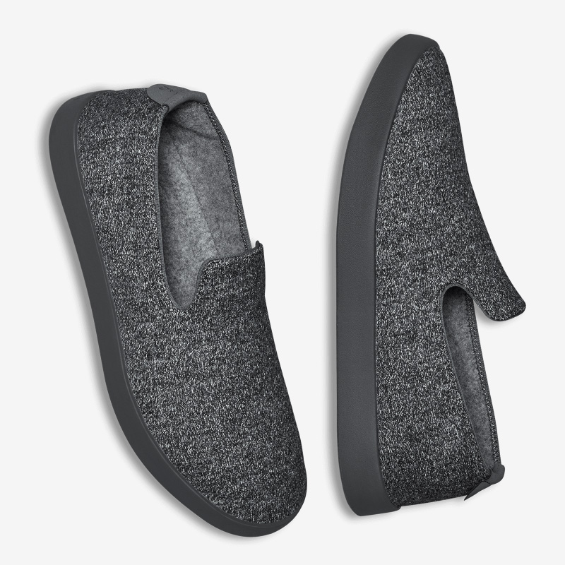 Men's Wool Loungers - Natural Grey ID=j3GbBnu5