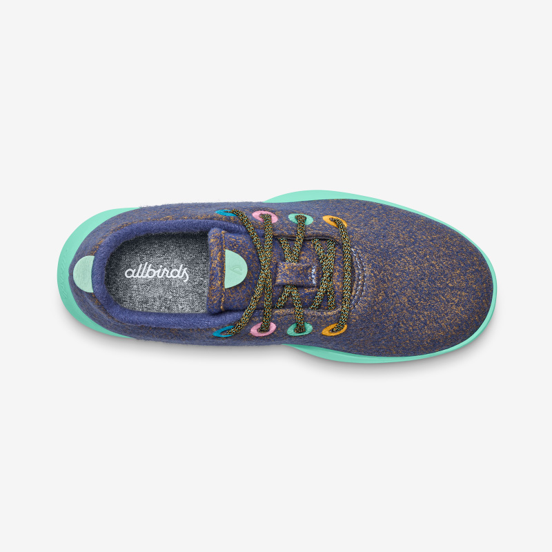 Smallbirds Wool Runners - Big Kids - Wowza Blue ID=ntagWDFR