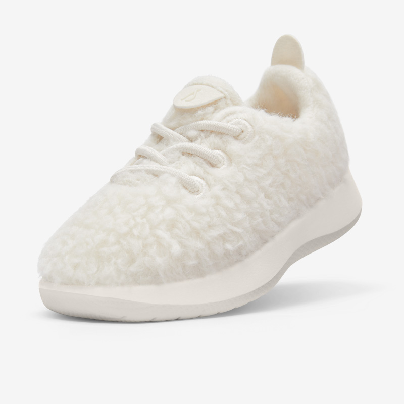 Smallbirds Wool Runners - Little Kids - Natural White Fluffs ID=pjpMjeKt