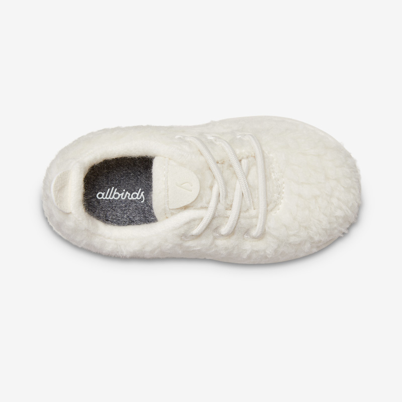 Smallbirds Wool Runners - Little Kids - Natural White Fluffs ID=pjpMjeKt - Click Image to Close