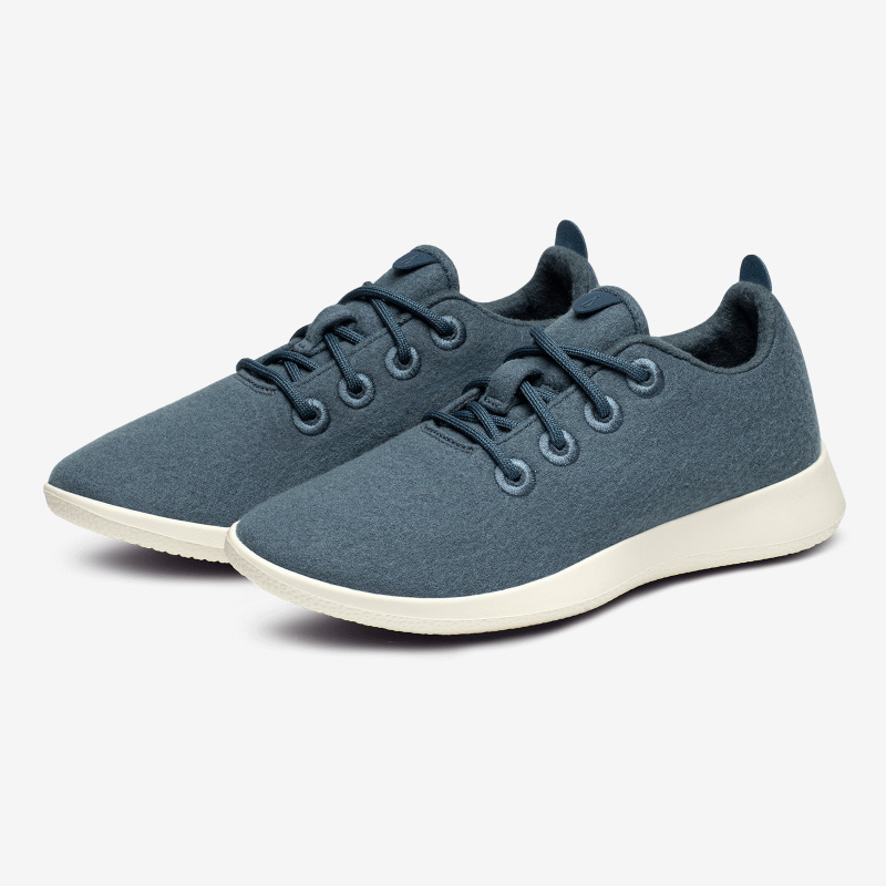 Smallbirds Wool Runners - Big Kids - Calm Teal ID=qq4lGoKK