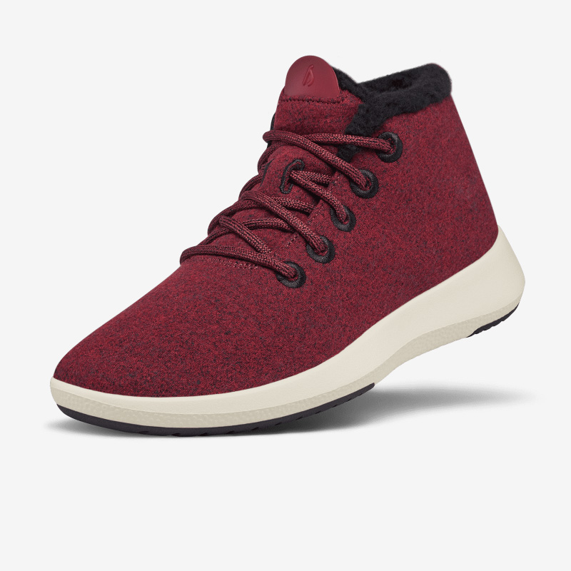 Men's Wool Runner-up Mizzle Fluffs - Thrive Crimson ID=rHFvJvpp