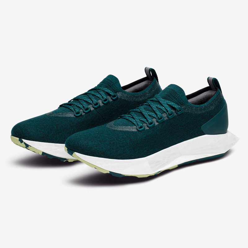 Women's Wool Flyer Mizzles - Deep Emerald ID=sMAVlOnP - Click Image to Close