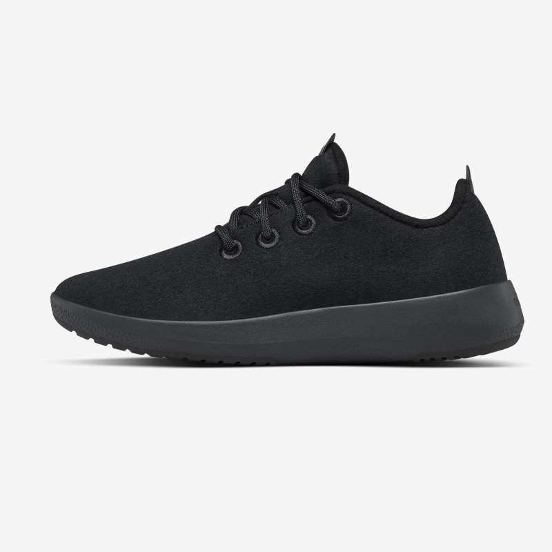 Women's Wool Runner Mizzles - True Black ID=w7IQSqvP