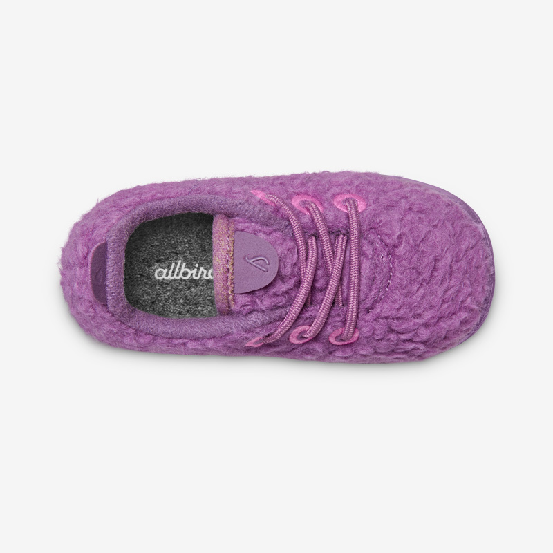 Smallbirds Wool Runners - Little Kids - Lux Purple Fluffs ID=xWSsvMAL