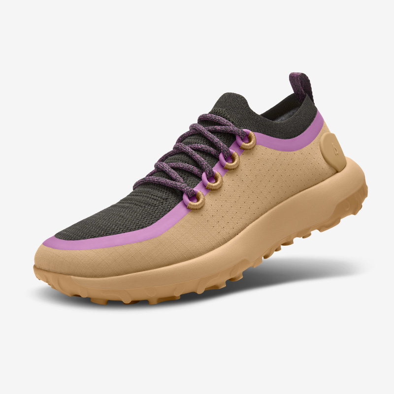 Men's Trail Runners SWT - Hazy Beige/Lux Purple ID=y5Airs95